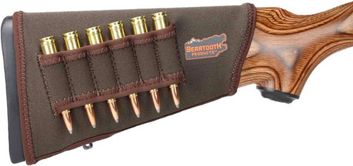 Beartooth Products StockGuard 2.0 Rifle Cartridge Holder Brown