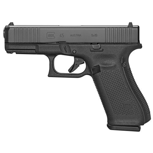 Glock 45 9mm Luger Pistol 4" Barrel 17+1 Round Matte Black - Image 1