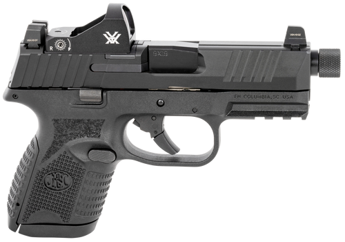 FN 509 Compact Tactical 9mm Luger Pistol 4.32" Threaded Barrel 10+1 Round Black