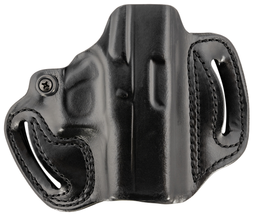 DeSantis Mini Slide OWB Holster Right Hand Glock 43 Leather Black