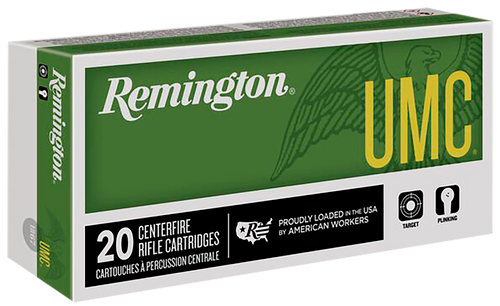 Remington UMC .223 Remington Ammo 45 Grain JHP Box of 20