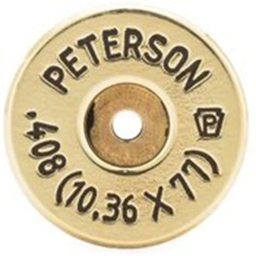 Peterson Cartridge 10.36x77mm Brass Box of 50