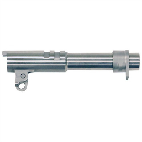 Ed Brown Semi-Drop-In Barrel with Bushing 1911 Commander 45 ACP 1 in 16" Twist 4-1/4" Stainless Steel