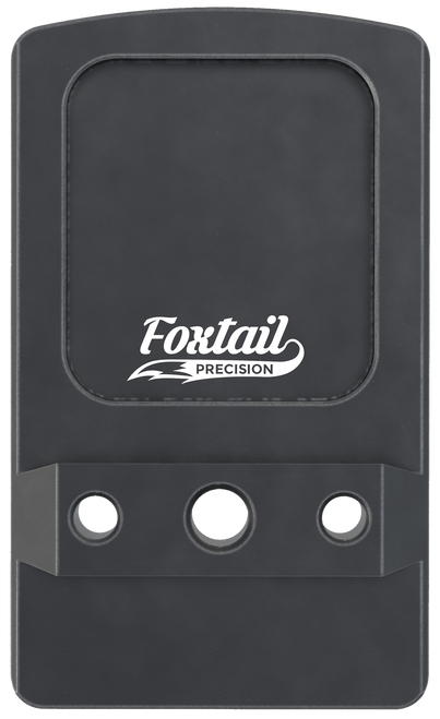 Foxtail Precision 100014 Red Dot Adapter Plate for Glock Non-MOS Black