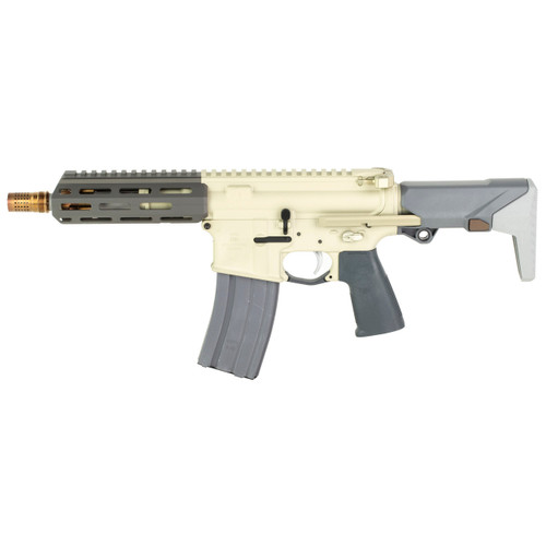 Q Sugar Weasel SBR Rifle 300 BLK 7 Inch Barrel Grey Accents