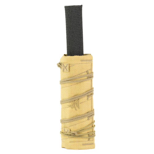Burn Proof Gear Suppressor CVR HVY 7.5 x 1.5 Inch Wheat Tan
