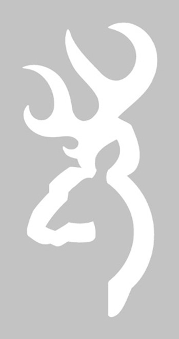 Browning Buck Mark Decal 6 Inch White Vinyl