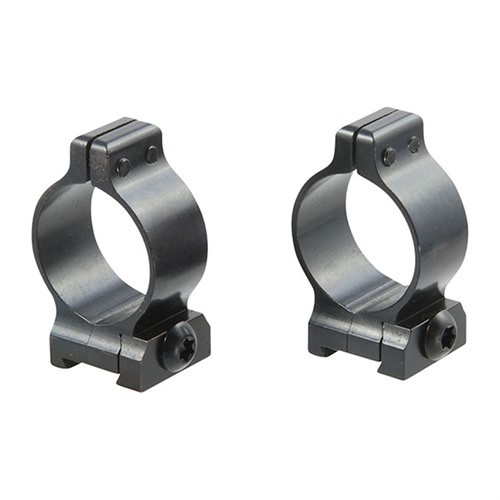 Talley 1 Inch Low Matte Blue Rings