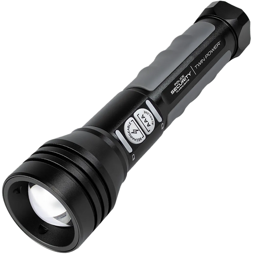 Lb Marketing Twin Power Flashlight 600 Lumens Black