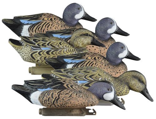 Higdon Outdoors Standard Blue Wing Teal Duck Decoys 6pk