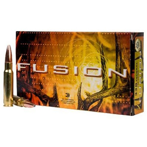 Federal Fusion 22-250 Remington Ammo 55 Grain Bonded Boat Tail Box of 20