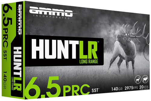 Ammo Inc Hunt LR SST 6.5 PRC Ammo 140 Grain Polymer Tip Box of 20 Ammo Inc Hunt LR SST 6.5 PRC Ammo 140 Grain Polymer Tip Box of 20