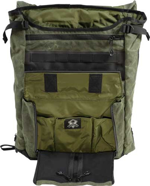 WAXED CANVAS OLIVE DRABGREY GHOST GEAR GYPSY PACK 2.0 - Image 1