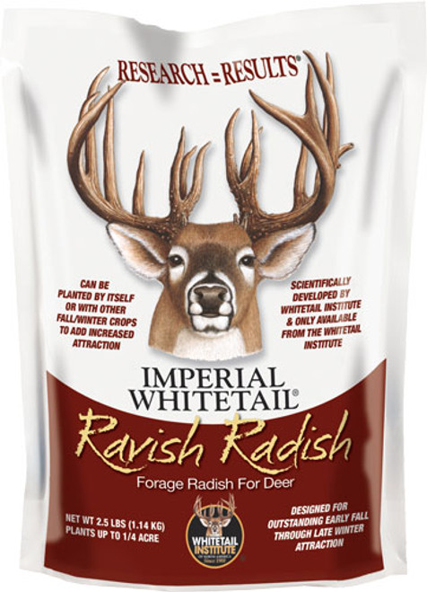Whitetail Institute Radish Food Plot Seed 2.5 lbs