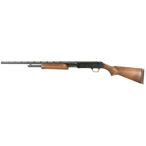 Mossberg 500 410 Bore Pump Action Shotgun 24" Blued Barrel Wood Stock