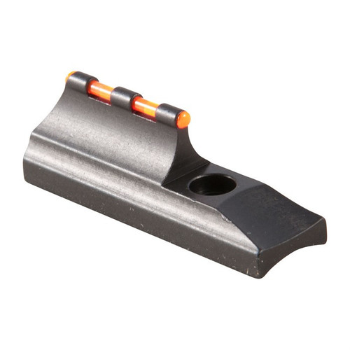 Williams Fire Sight Front Sight Ramp .485" Height Fits .875" Barrel Diameter Aluminum Black Fiber Optic Red