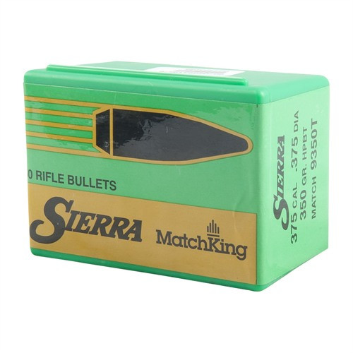 Sierra Bullets .375 Cal .375" 350gr HPBT MatchKing 50/Box