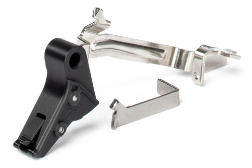 Zev Technologies PRO Flat Face Trigger Bar Kit Glock 17/19/22/23/24/26/27/34/35 Gen 1-4 Black