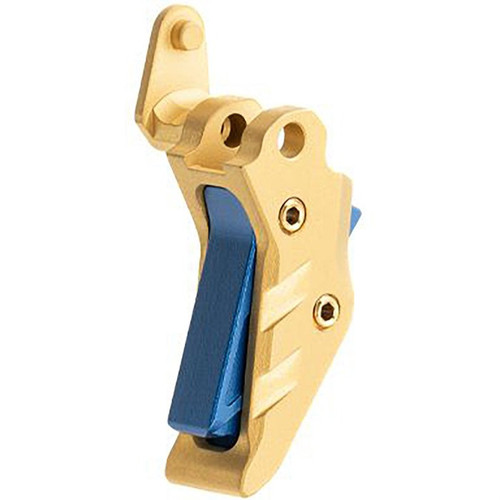 Tyrant CNC IntelliFire Trigger for Sig Sauer P365 Gold with Blue Blades