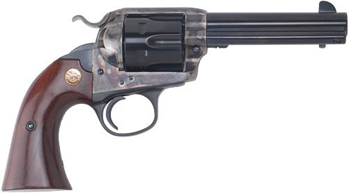 Cimarron Single Action Army Bisley .45 Long Colt Revolver 4.75" Blued Barrel 6 Round Walnut Grip
