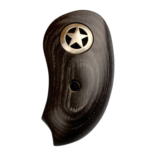 Bond Arms Extended Black Ash Grip with Silver Star