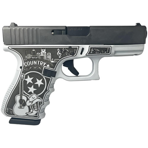 Glock 19 Gen 3 9mm Luger Pistol 4.02" Barrel 15+1 Round Navy Gray