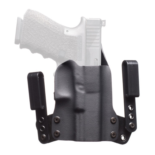 Blackpoint Tactical Mini Wing IWB Holster for Glock 19 Right Hand Black