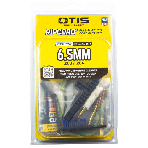 Otis Ripcord Deluxe Cleaning Kit .260/.264/6.5mm - Image 1 Otis Ripcord Deluxe Cleaning Kit .260/.264/6.5mm - Image 1