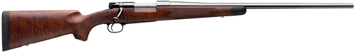 Winchester Model 70 Super Grade Bolt Action Rifle 6.8 Western 24" Barrel High Polished Blued Metal Finish Fancy Walnut Stock