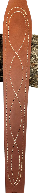 Hunter Cobra Rifle Sling Suede-Lined Leather Tan