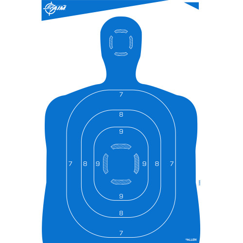 Allen EZ-Aim 23x35 Inch Silhouette Targets (4 Pack)