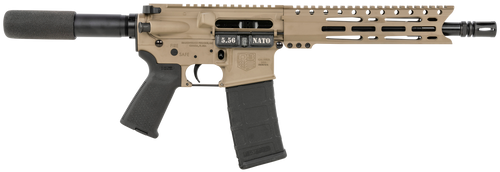 Diamondback DB15 5.56x45mm NATO Pistol 10" Barrel 30+1 Round Black Nitride (9" M-LOK Handguard, SBA3 Brace)