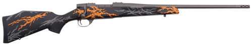 Weatherby Vanguard Compact Hunter Bolt Action Rifle 7mm-08 Rem 20" Barrel Black and Orange Frame