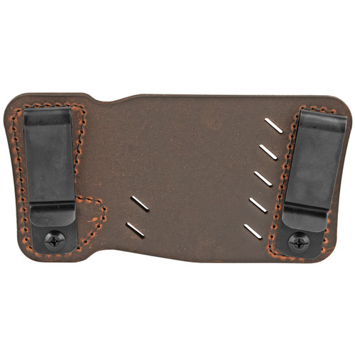 Versacarry Orion IWB/OWB Holster Right/Left Hand Size 3 Leather Brown
