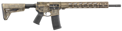Ruger AR-556 MPR Rifle 5.56x45mm NATO 18" Barrel Frazzled Brown Cerakote Magpul MOE SL Stock