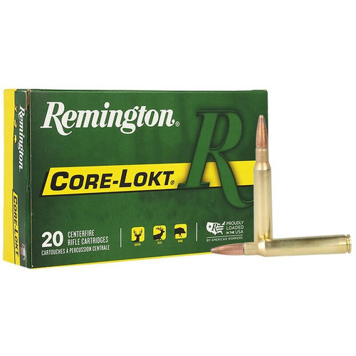 Remington Core-Lokt 7x64mm Brenneke Ammo 140 Grain Pointed Soft Point Box of 20