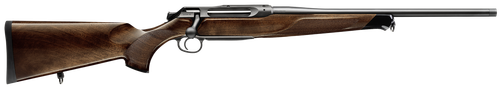 Sauer 80117660 505 Lux Bolt Action Rifle 6.5 PRC 24" Matte Blued Threaded Barrel Grade 5 Wood Stock