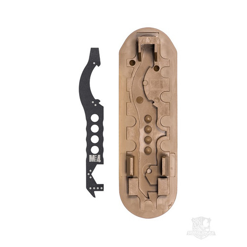 Multi-Tasker M:4 AR-15 Tool with Coyote Base Pad Multi-Tasker M:4 AR-15 Tool with Coyote Base Pad