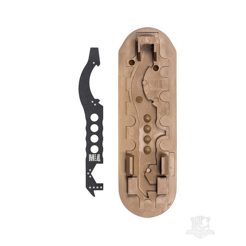 Multi-Tasker M:4 AR-15 Tool with Coyote Base Pad