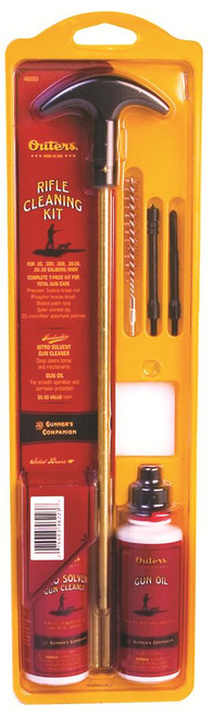 Outers Pistol Cleaning Kit .40-.45 Caliber 10mm