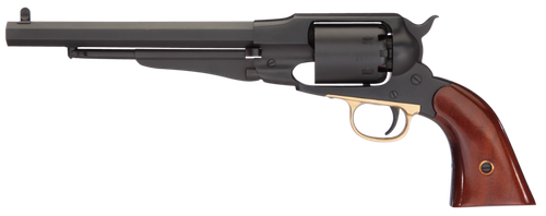 Taylor's & Company 1858 Remington Break Open 44 Caliber 8" Barrel 6-Shot Black Nitride Walnut Grip