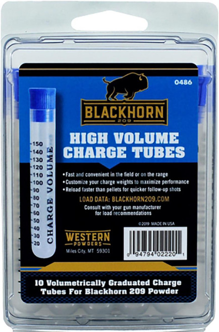 Accurate Powders Blackhorn 209 Charge Tubes 150 Grains 10 Pack