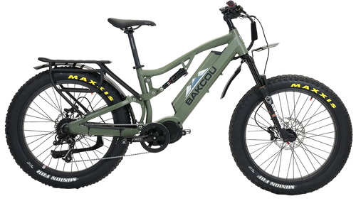 Bakcou B-S19-G-B25 Storm E-bike, Large, Matte Army Green