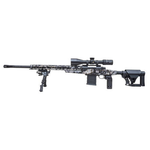 Howa 1500 Chassis Bolt Action Rifle 6.5 Creedmoor 24" Threaded Barrel Kryptek Cerakote