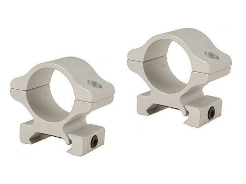 Leupold Rifleman 1 Inch Weaver-Style Scope Rings Medium Silver
