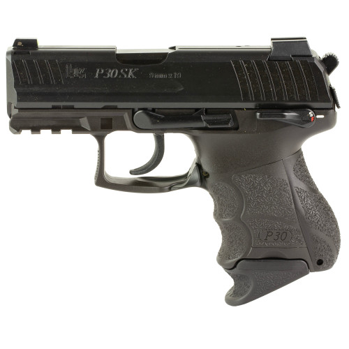 Heckler & Koch P30SK 9mm Luger Pistol 3.27" Barrel 10+1 Rounds Black (Ambidextrous Controls)