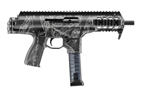 Beretta JPMXSTG30 PMXs 9mm Luger Pistol 6.9" Threaded Barrel 30+1 Rounds Black and Gray Tiger Stripe