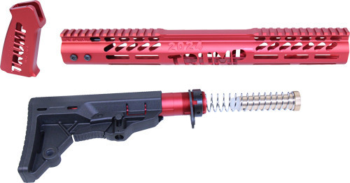 Guntec USA AR-15 Trump Series Pistol Grip Red