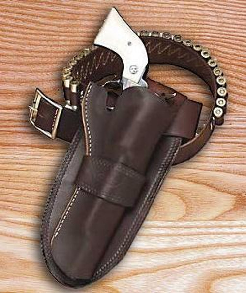 Hunter Company 1082 Single Loop OWB Holster Antique Brown