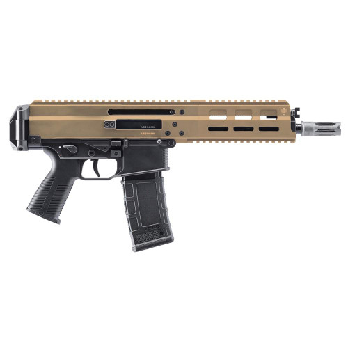 B&T APC300 Pro 300 AAC Blackout (7.62x35mm) Pistol 10.5" Barrel 30+1 Round Black Grip Midnight Bronze Frame